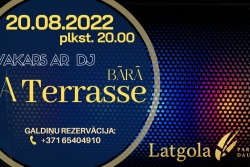 Atpūtas un ceļojumu piedāvājumi 17.08.2022 - 20.08.2022 Mūzikas vakars ar DJ Park Hotel Latgola